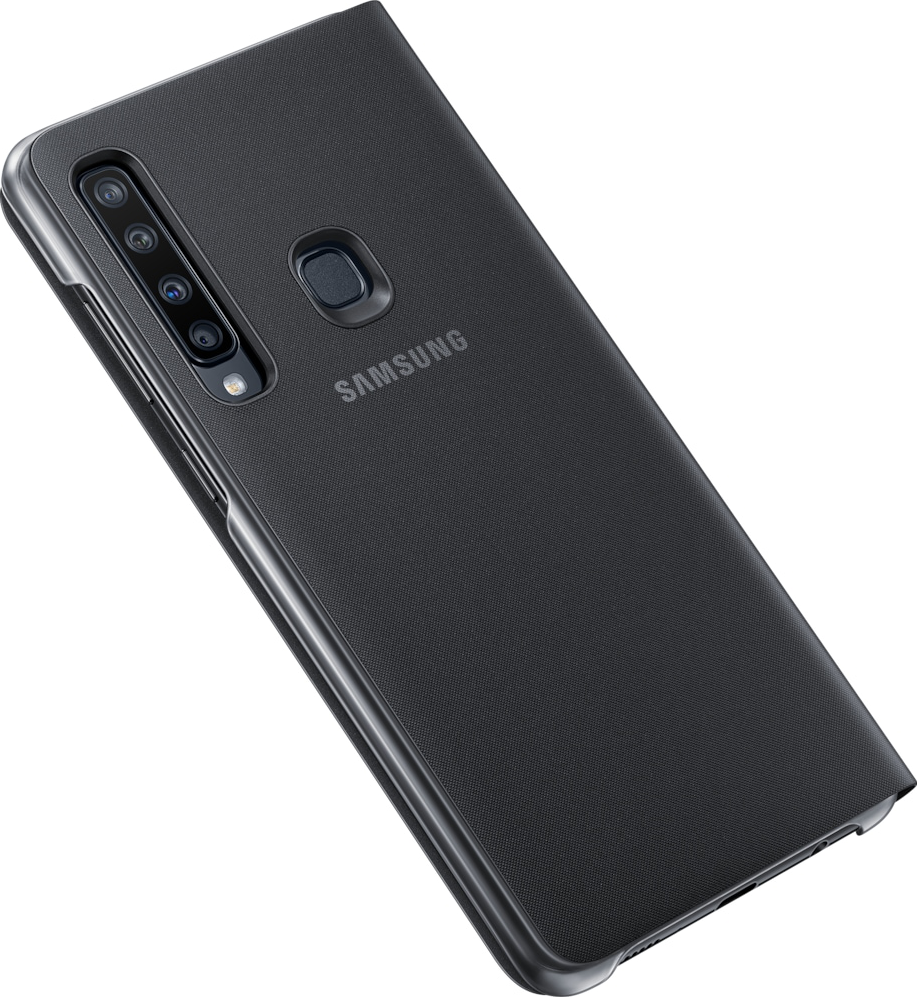 SAMSUNG Wallet Cover - Custodia per cellulare (Adatto per modello: Samsung Galaxy A9 (2018))