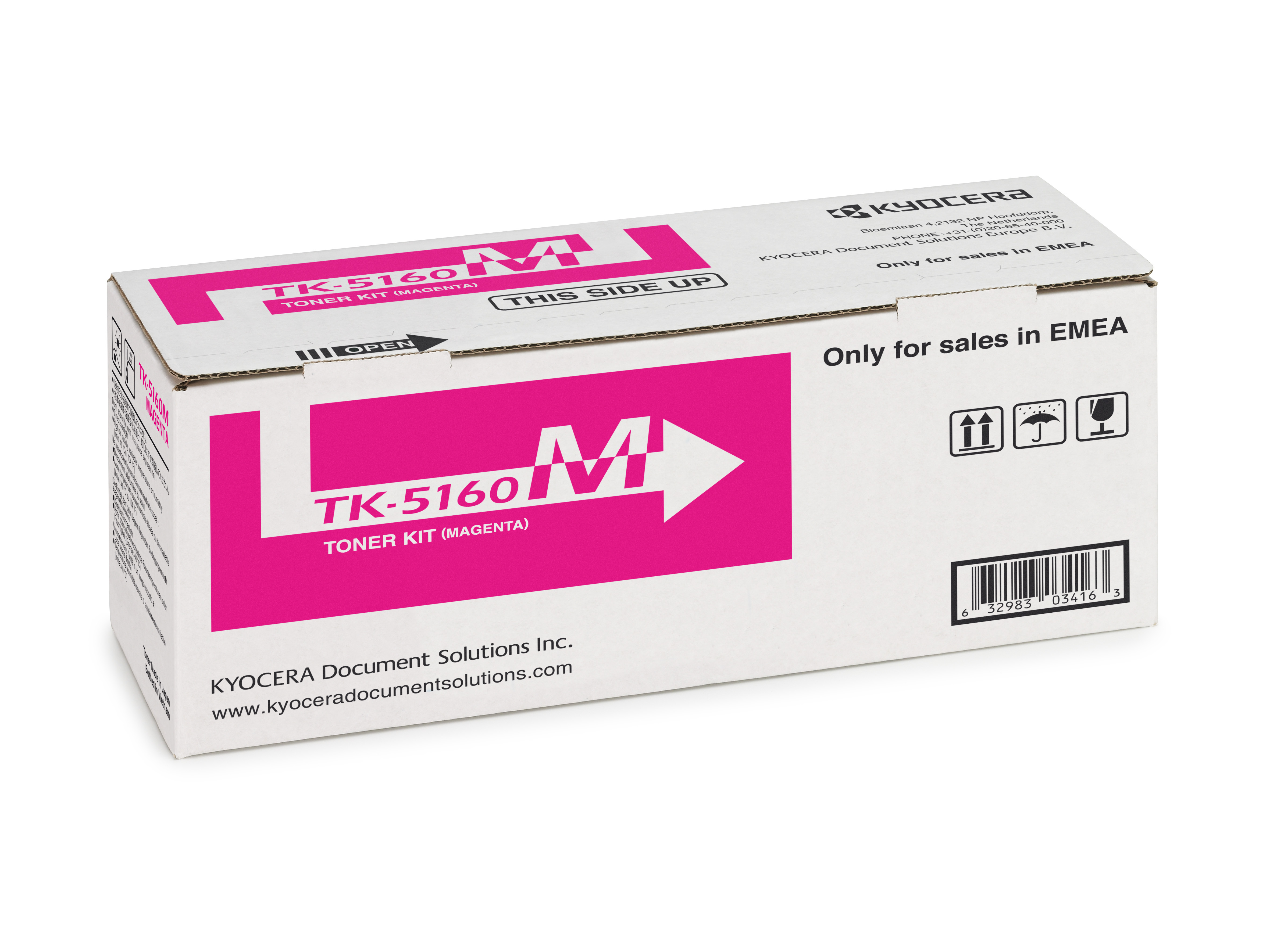 Tóner - Kyocera, 1T02NTBNL0 / TK-5160M TONER-KIT MAG