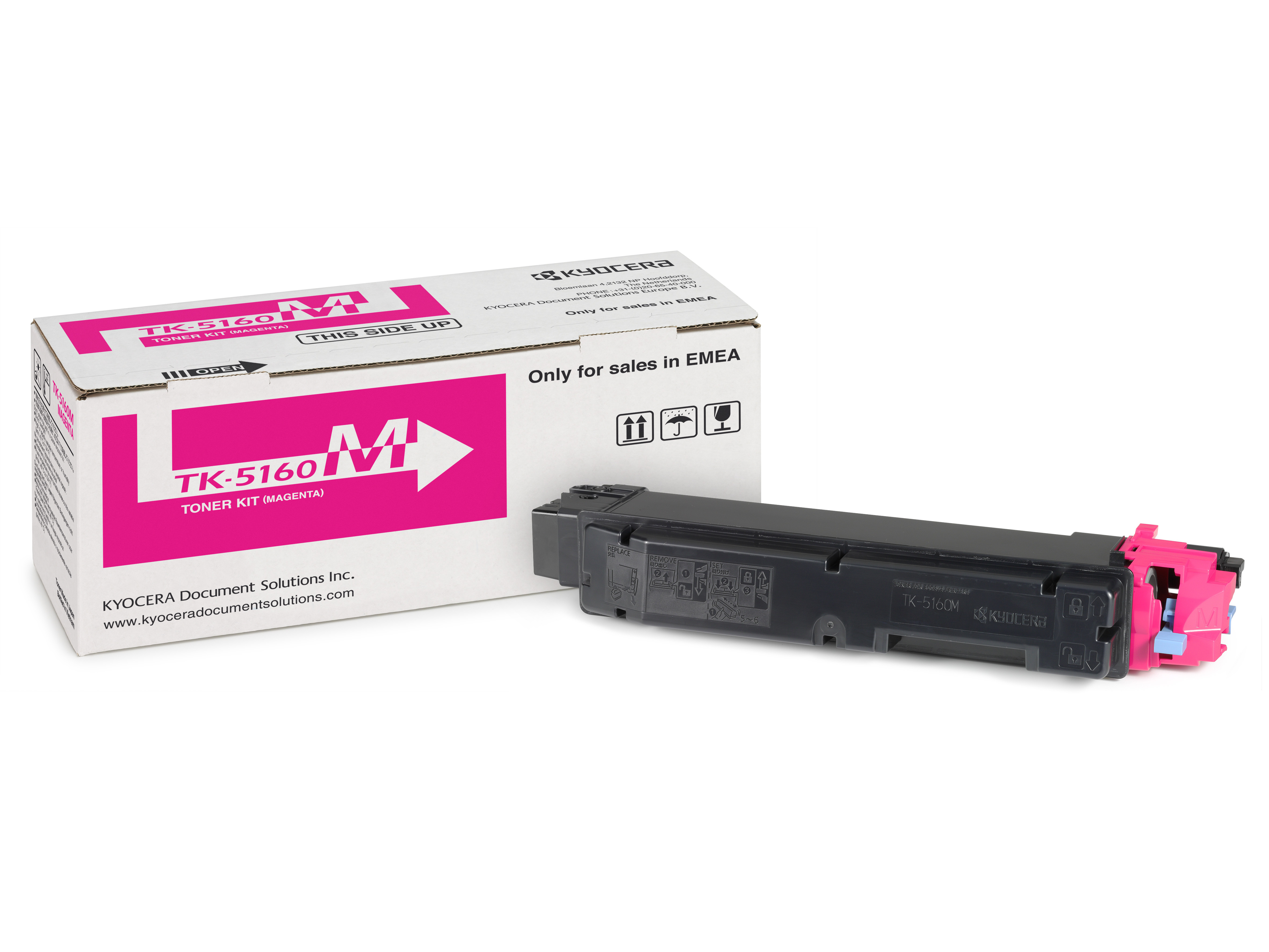 Tóner - Kyocera, 1T02NTBNL0 / TK-5160M TONER-KIT MAG