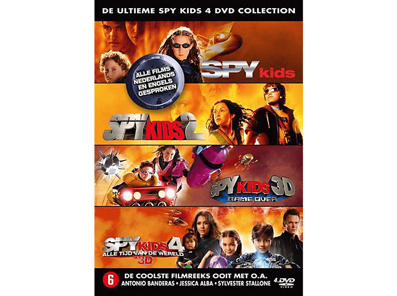 Spy Kids: 1, 2, 3 & 4 Collection - DVD
