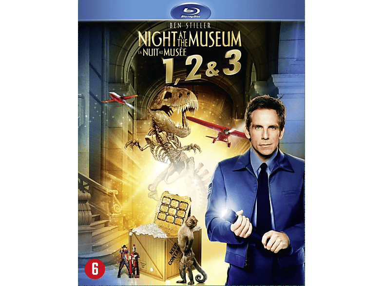 Night At The Museum 1, 2 & 3 - Blu-ray