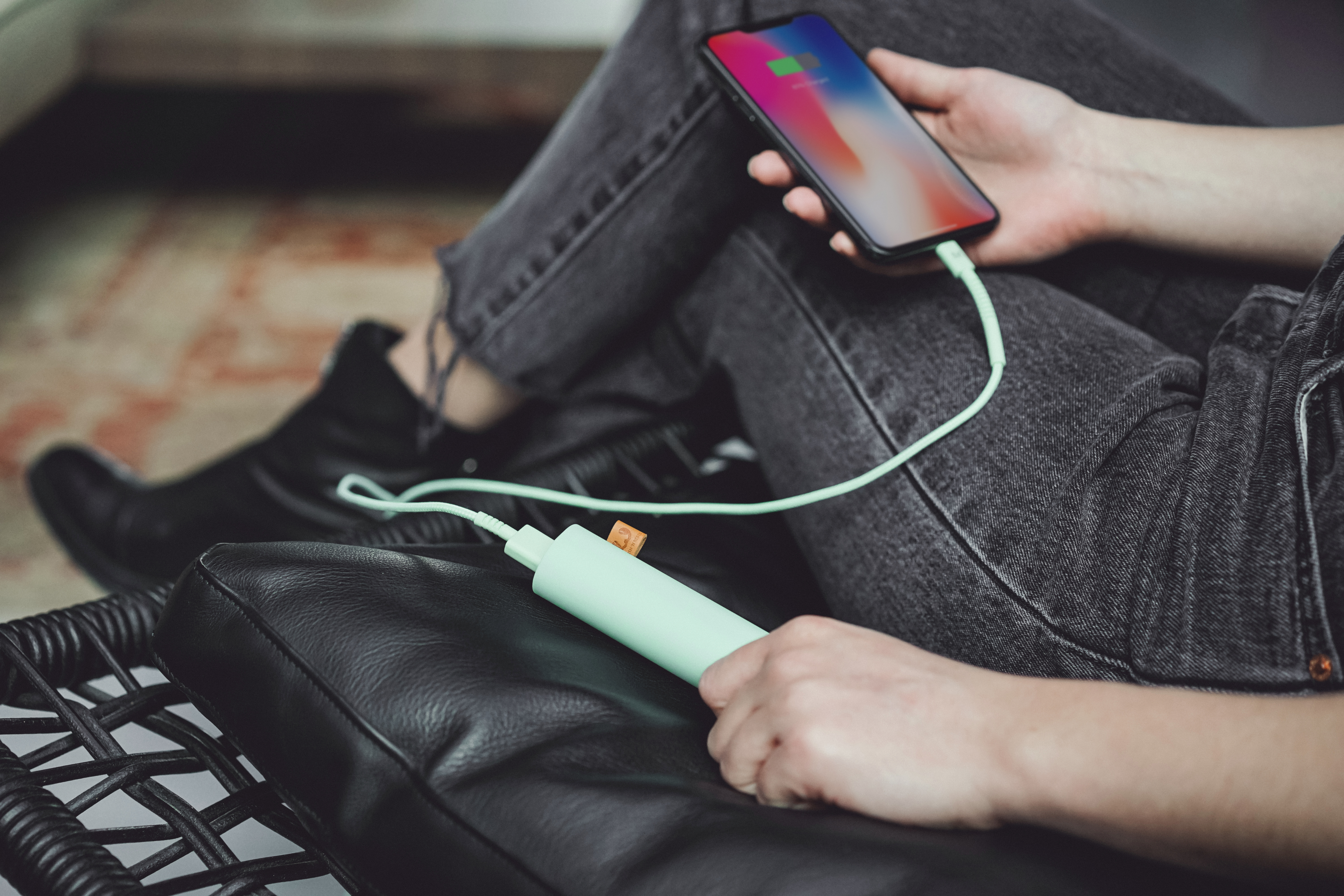 FRESH ‘N REBEL Peppermint Powerbank 3000 mAh Türkis