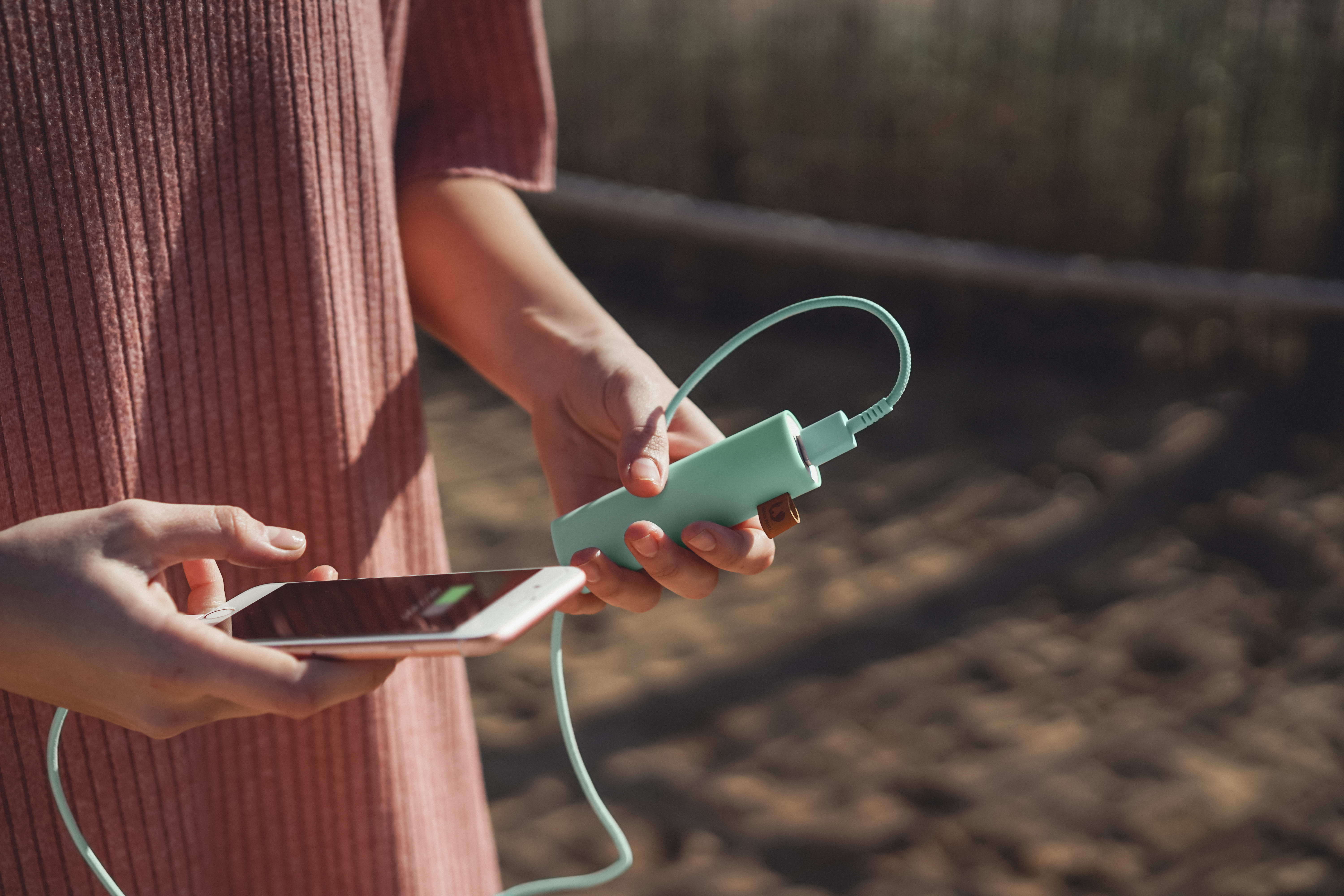 FRESH ‘N REBEL Peppermint Powerbank 3000 mAh Türkis