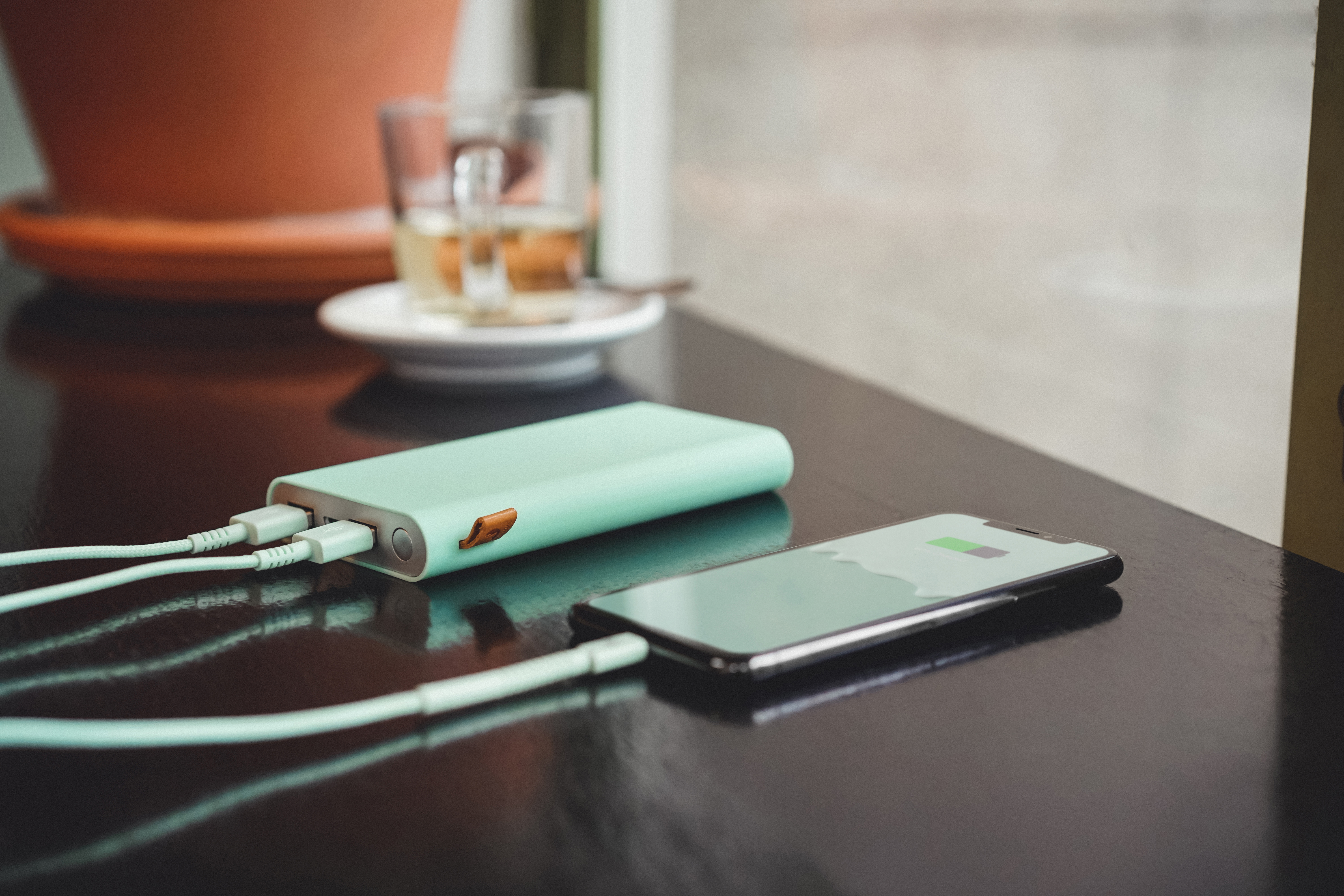 FRESH N REBEL Peppermint Powerbank 12000 mAh Türkis