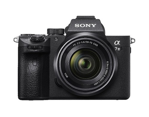 Mirrorless Sony A7 mark iii+2870mm 24.2 mp sensor fullframe iso 50 204800 evil alpha 7 35mm 100 51200 4k hdr fe 2870 f3.55.6 oss kit sel 2870mm sel2870 de fotograma completo con objetivo zoom 0.02s 5 24.2mp m3