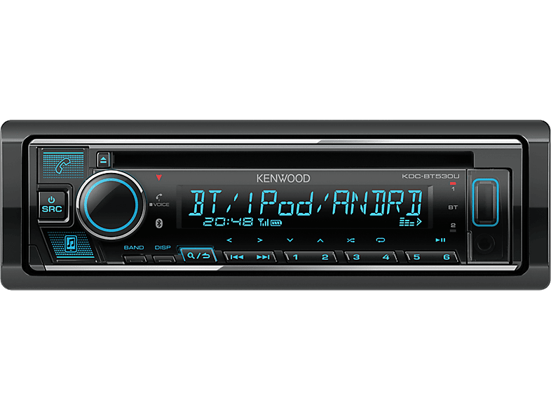 KENWOOD Autoradio Bluetooth CD USB (KDC-BT530U)