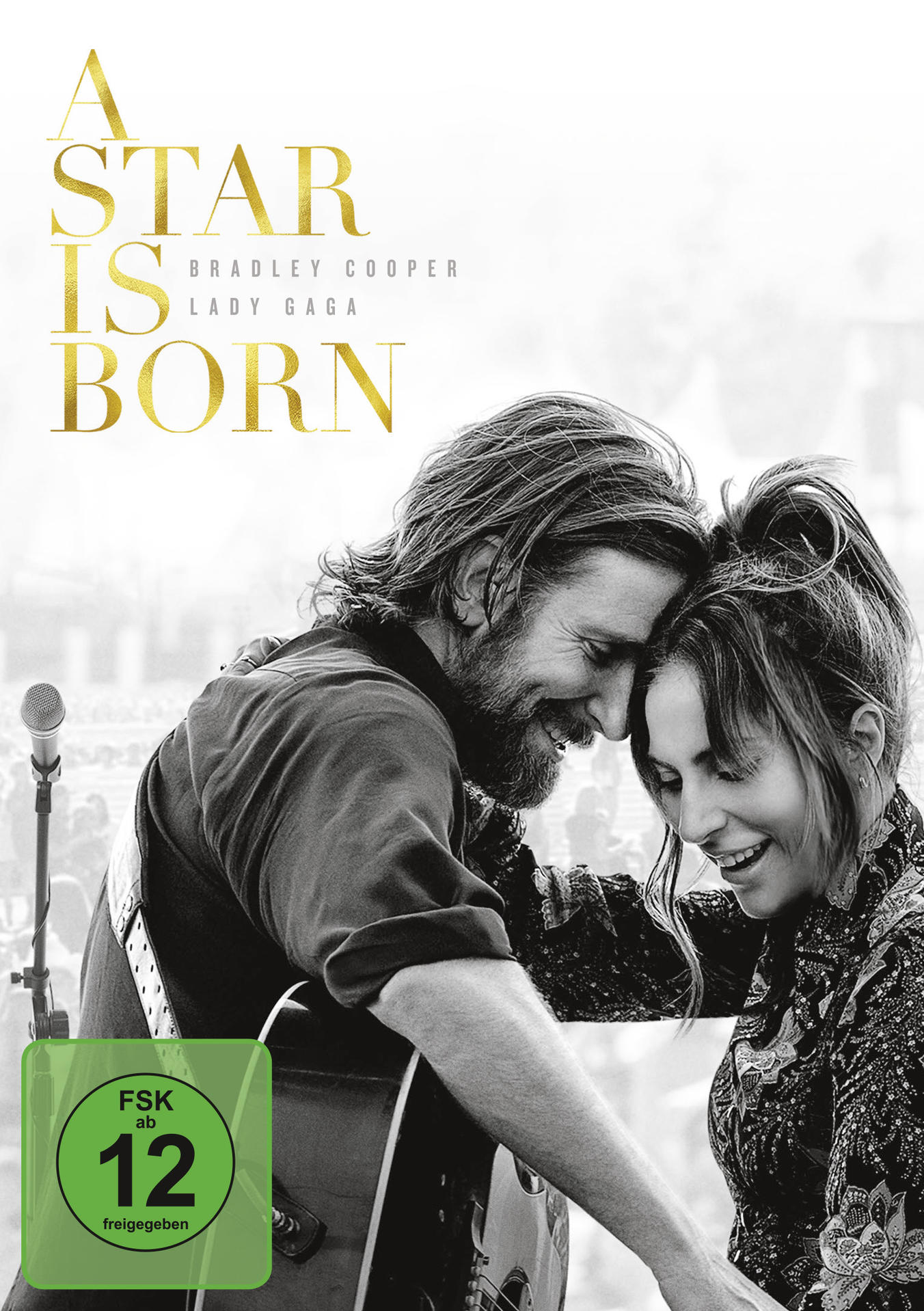 Filmposter für "A Star Is Born" mit Bradley Cooper und Lady Gaga.