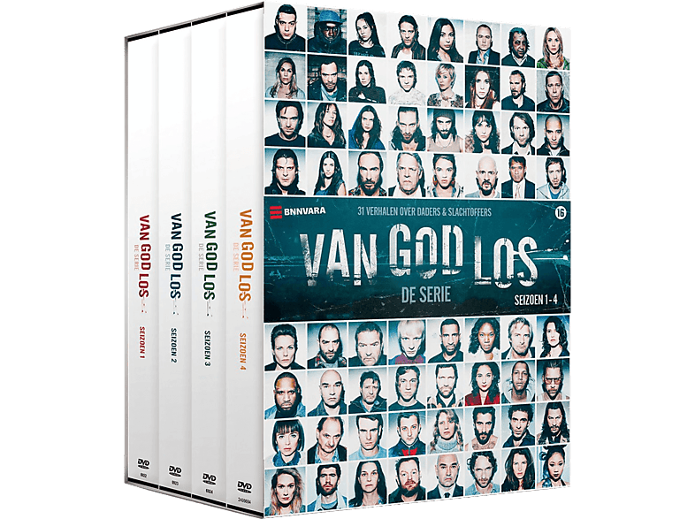 Van God Los: Seizoen 1-4 Box  - DVD