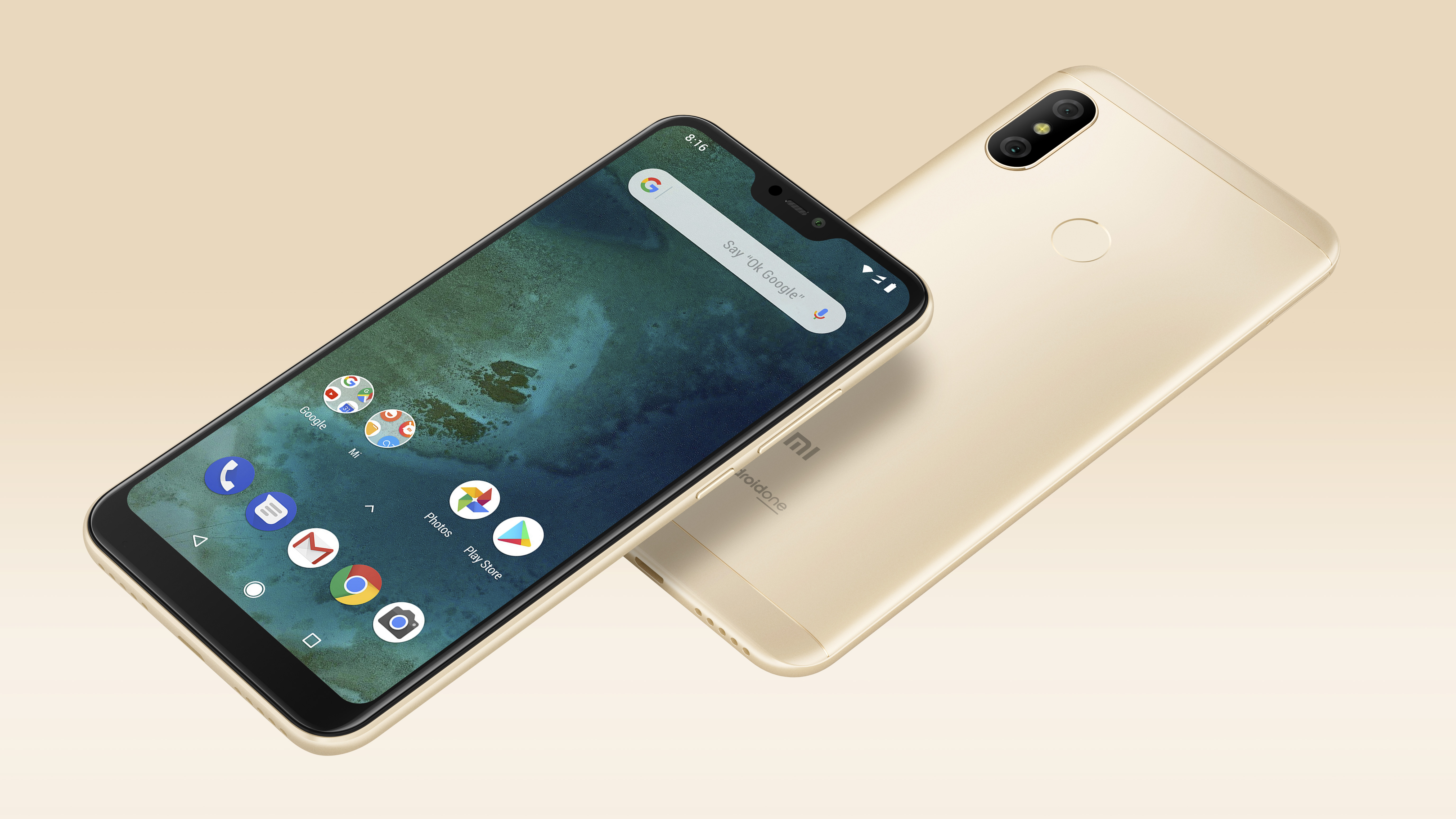 XIAOMI Mi A2 Lite Akıllı Telefon Gold Xiaomi Türkiye Garantili