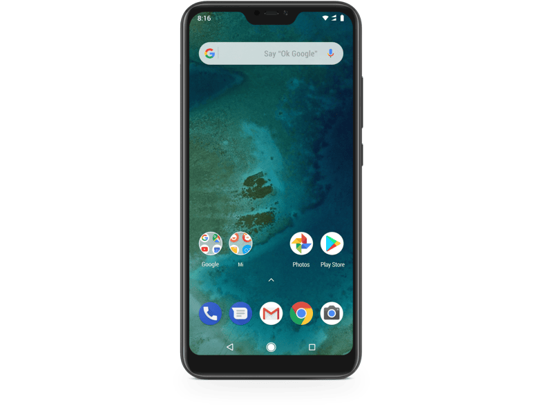 XIAOMI Mi A2 Lite Akıllı Telefon Siyah Xiaomi Türkiye Garantili