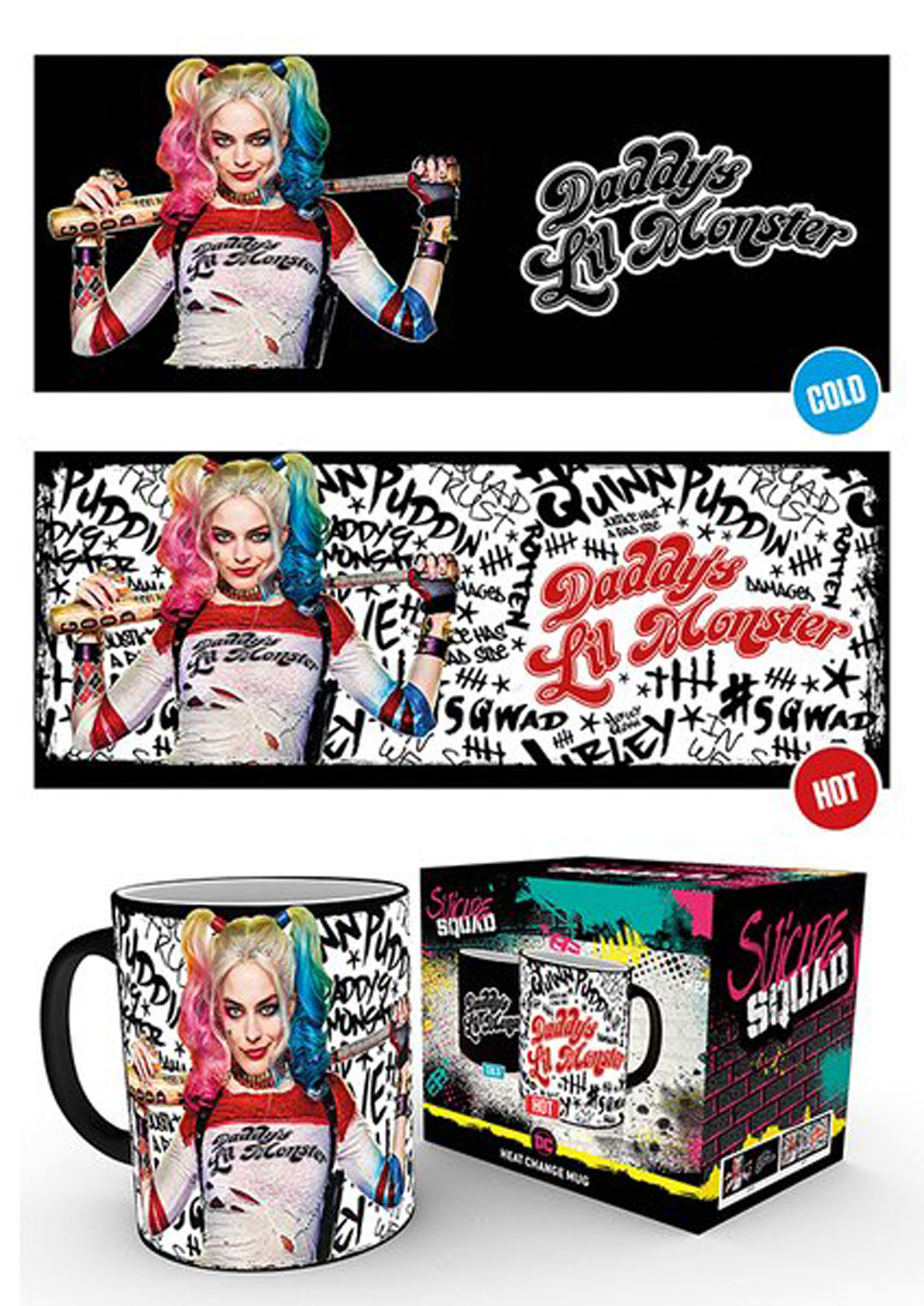 EMPIRE Suicide Squad Heat-Changing-Tasse Heat-Changing-Tasse