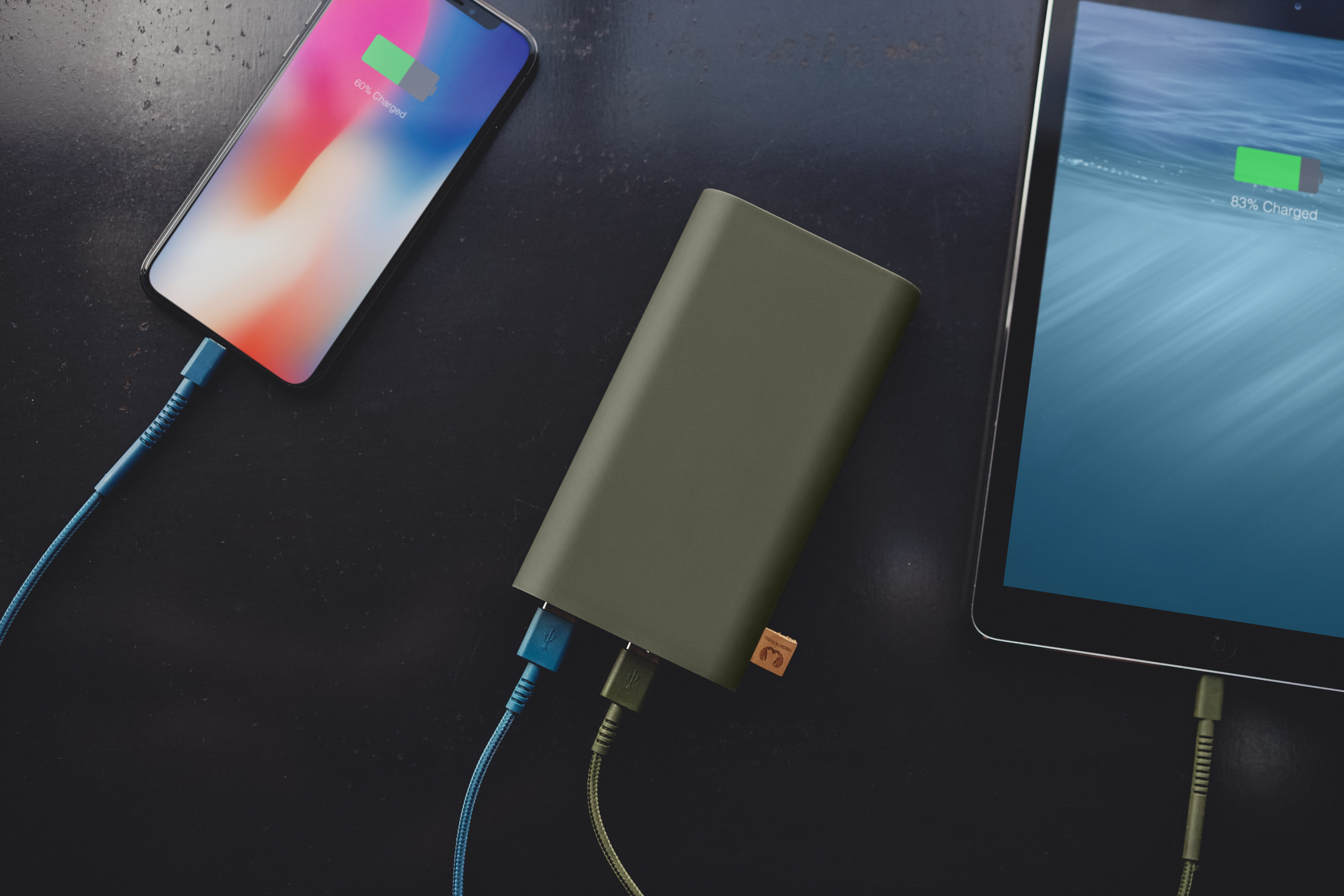 FRESH ‘N REBEL Army Powerbank 18000 mAh Camouflage