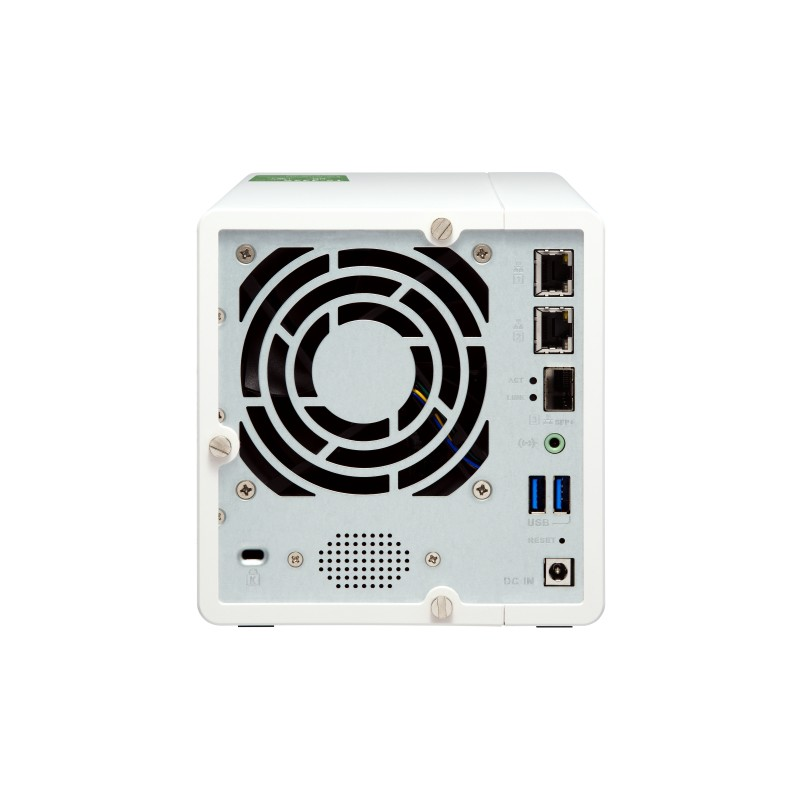 Servidor NAS - QNAP TS-332X-2G,  3 Bahías, Quad Core 1.7 GHZ, 2 GB DDR4, Blanco