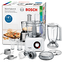 BOSCH Kompakt-Küchenmaschine MC 812W812 mit 1000 Watt in Weiß Küchenmaschine Weiß (Rührschüsselkapazität: 3,9 l, 1000 Watt)
