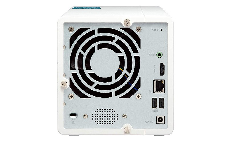 Servidor NAS - QNAP TS-351-4G, 3 Bahías, Intel® Celeron® J1800, 4GB RAM, 2 ranuras SSD, Blanco