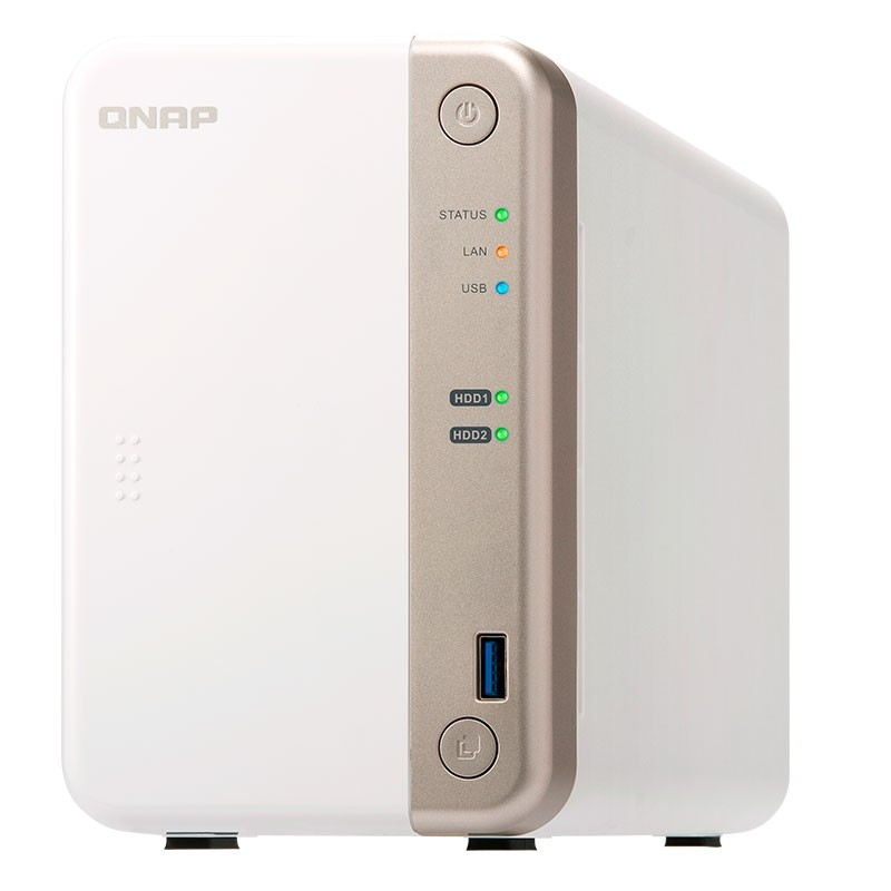 Servidor NAS - TS-251B-2G, 2 Bahías, 2.0 GHZ,  2 GB DDR3, Blanco