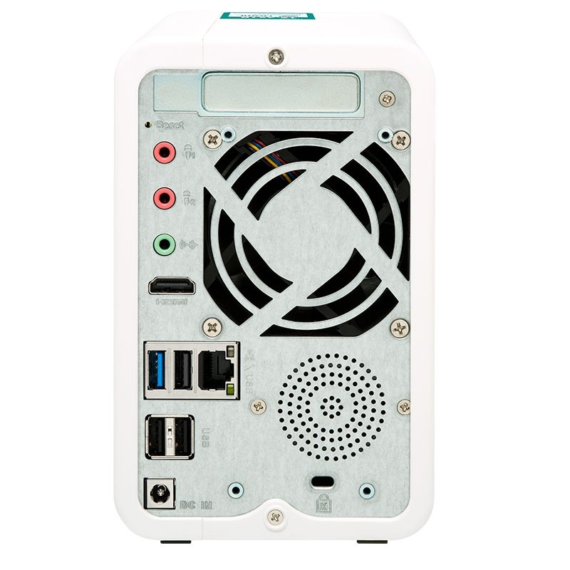 Servidor NAS - TS-251B-2G, 2 Bahías, 2.0 GHZ,  2 GB DDR3, Blanco