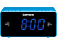 LENCO CR-520 ébresztőórás rádió, kék