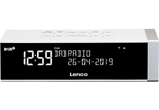 LENCO CR-630BK rádió, fehér