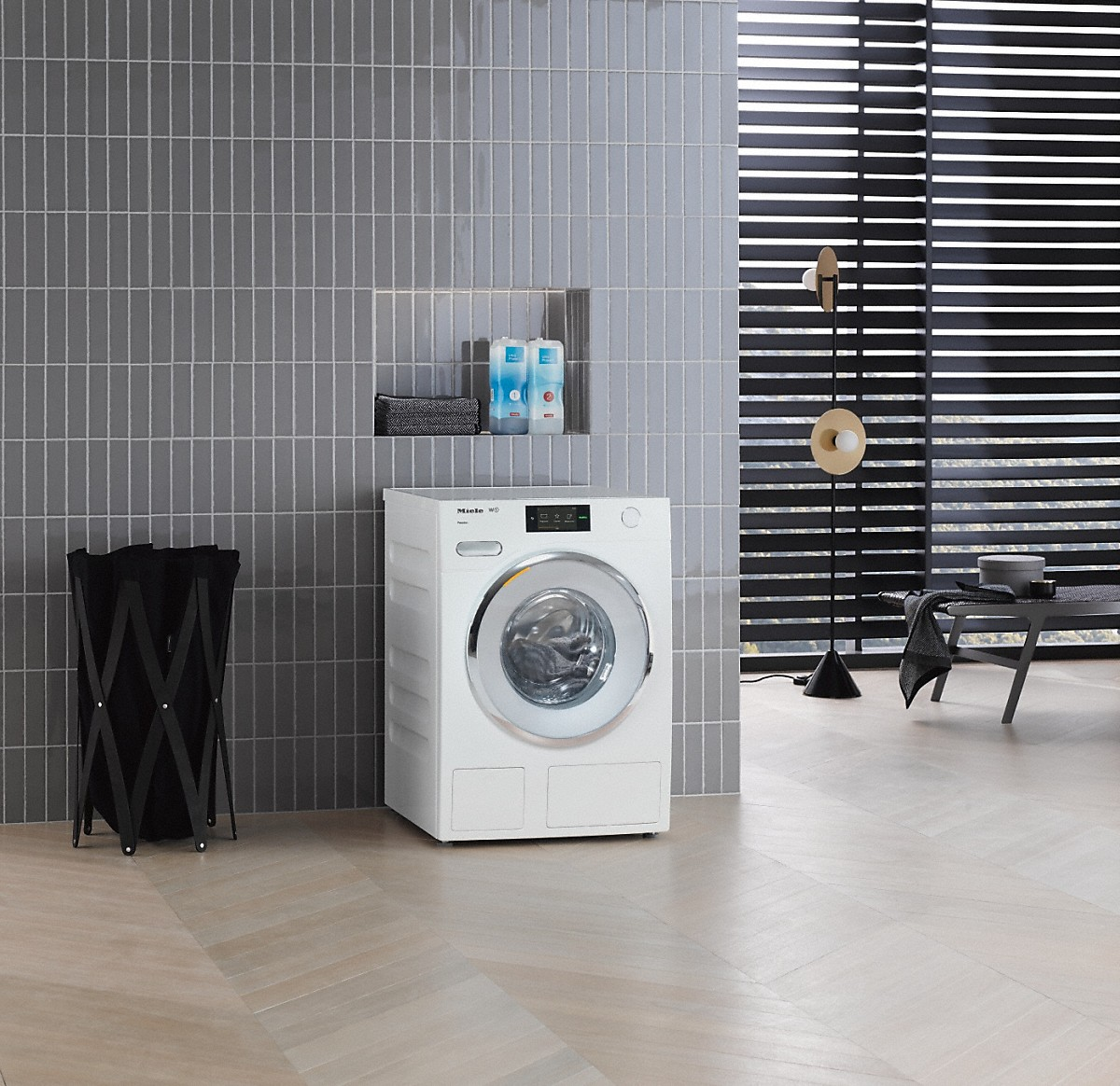 MIELE Waschmaschine WWV980 WPS Weiß W1 White Edition Waschmaschine Frontlader (9 kg, 1600 U/Min., A, Frontlader)