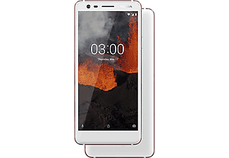 NOKIA 3.1 - Smartphone (5.2 ", 16 GB, Bianco/Ferro)