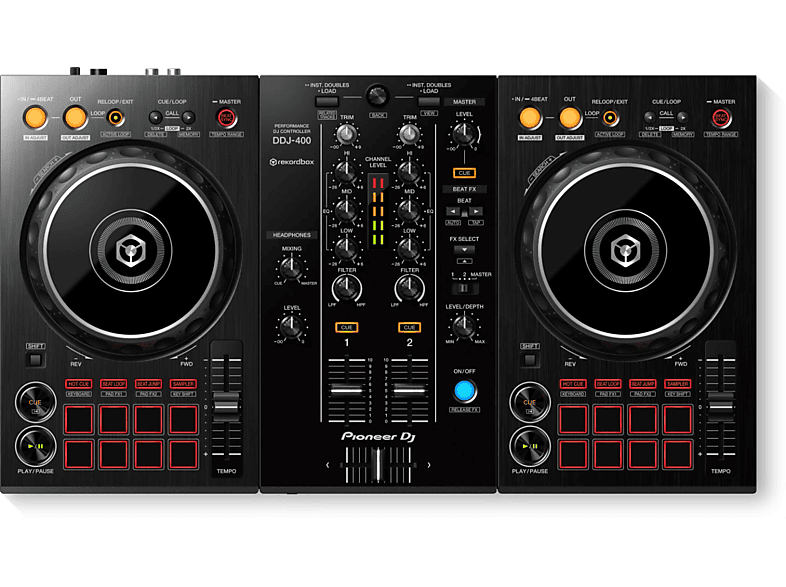 Pioneer DJ DDJ-400 Controladora DJ 2 Canales