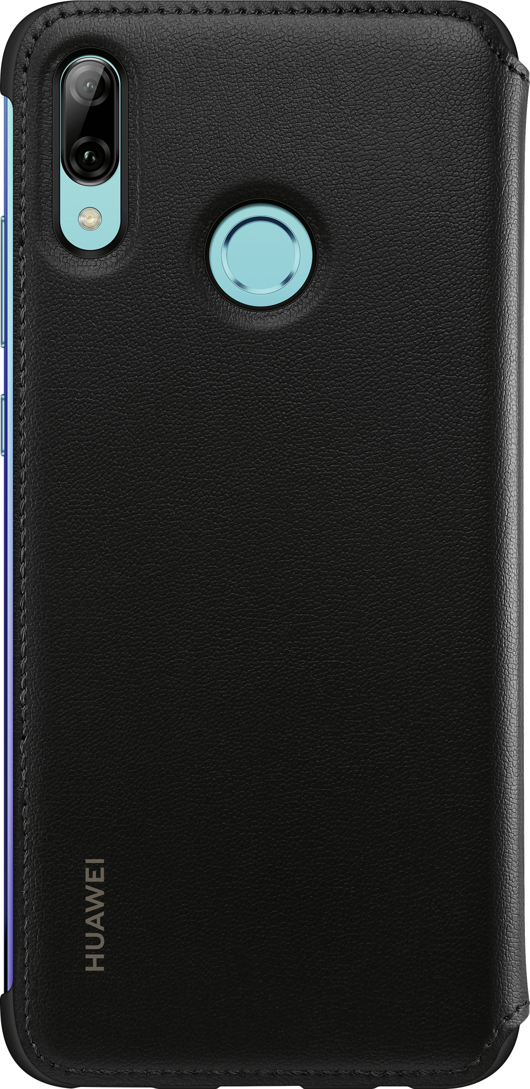 HUAWEI Flip Cover Bookcover, für Huawei P smart 2019, Schwarz