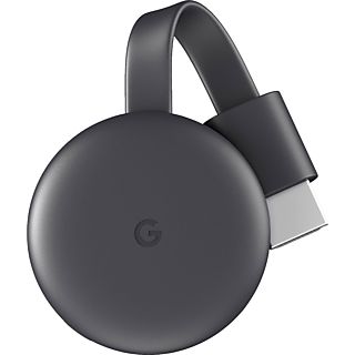 GOOGLE Chromecast 3 US Version (Sans alimentation CH) - Mediaplayer (Charbon)