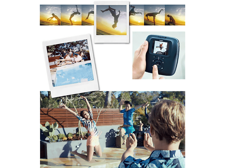 FUJI Compact instant camera Instax Square SQ20 Beige (B16003)