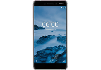NOKIA 6.1 - Smartphone (5.5 ", 32 GB, Bianco/ferro)
