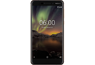 NOKIA 6.1 - Smartphone (5.5 ", 32 GB, Nero/rame)