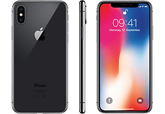 APPLE iPhone X - Smartphone (5.8 ", 256 GB, Grigio siderale)