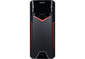 ACER Aspire GX-781 - Gaming PC,  , 256 GB SSD + 1 TB HDD, 16 GB RAM,   , Schwarz/Rot