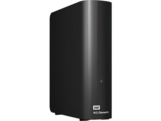 WESTERN DIGITAL Elements Desktop - Festplatte (HDD, 8 TB, Schwarz)