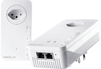DEVOLO Magic 2 WiFi 2-1-2 - Powerline Adapter (Weiss)