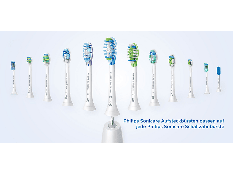 Philips HX6014/07 Sonicare ProResults Standard 4er Aufsteckbürsten für Schallzahnbürsten — Foto 3 von 5