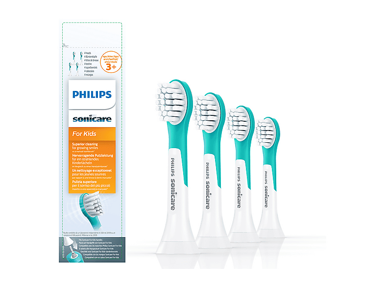 Philips HX 6034/33 Sonicare Kids 4er Aufsteckbürsten