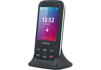 MYPHONE Halo S fekete nyomógombos kártyafüggetlen mobiltelefon