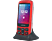 MYPHONE Halo S Red nyomógombos kártyafüggetlen mobiltelefon