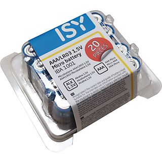 ISY IBA-1001 AAA 20-pack