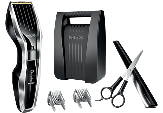 PHILIPS HC7450 - Tagliacapelli (Nero/Argento)