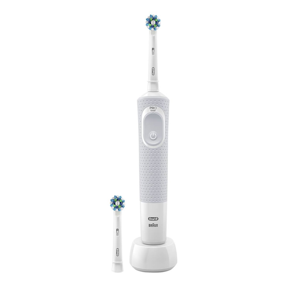 Cepillo de dientes - Oral-B Vitality 170 CrossAction, 2D, Recargable, Temporizador, Blanco