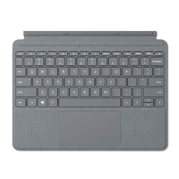 Funda Con Teclado microsoft kcs00032 para tablet surface go qwerty signature type cover alcantara español platino port