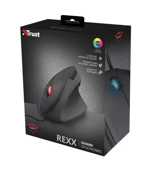 TRUST 22991 GXT144 REXX Ergonomik Gaming Mouse Fiyat & Özellik