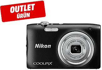 NIKON Coolpix A100 20.4 MP Siyah Dijital Kompakt Fotoğraf Makinesi Outlet 1168918