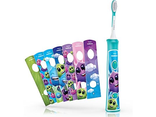 PHILIPS HX6322/04 Sonicare Kids Connected Elektrische Schallzahnbürste Weiß