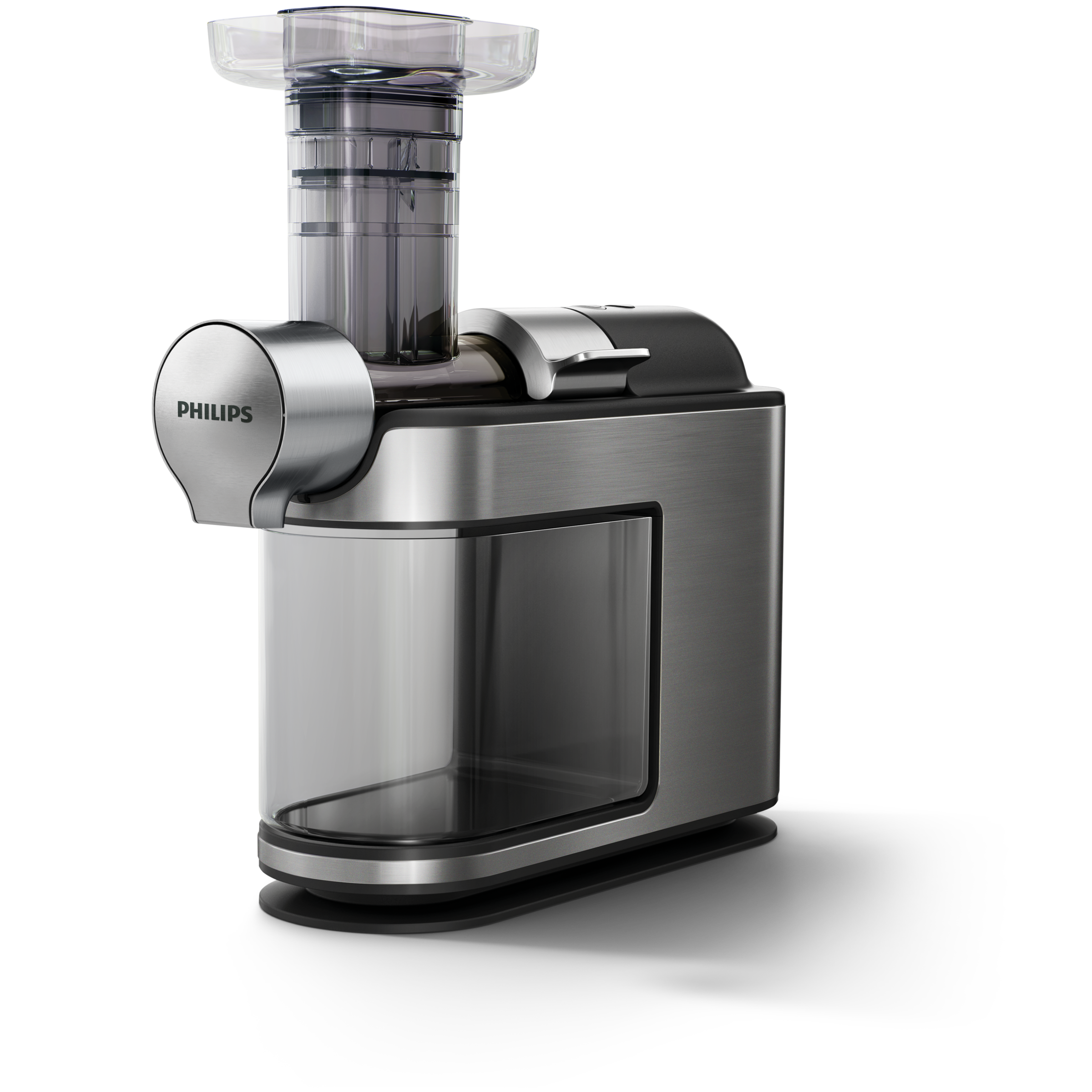 PHILIPS Avance Collection Slow Juicer Entsafter HR1949/20, edelstahl gebürstet Slow Juicer 200 Watt, Edelstahl gebürstet