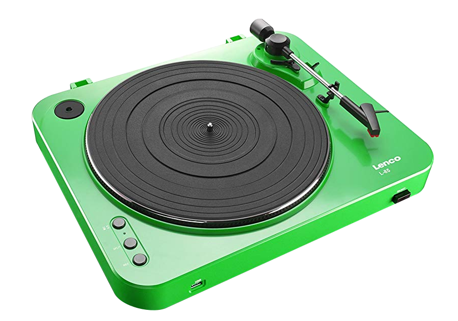 LENCO L-85 lemezjátszó, zöld