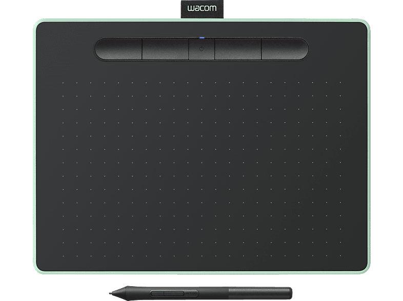 WACOM Intuos M mit Bluetooth Grafiktablett, Pistaziengrün Grafiktablets ...