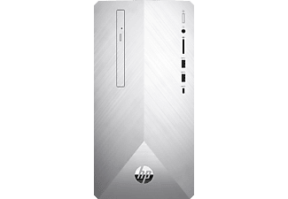 HP Pavilion 595-p0404nz - Ordinateur de bureau,  , 256 GB SSD + 1 TB HDD, 8 GB RAM, Argent